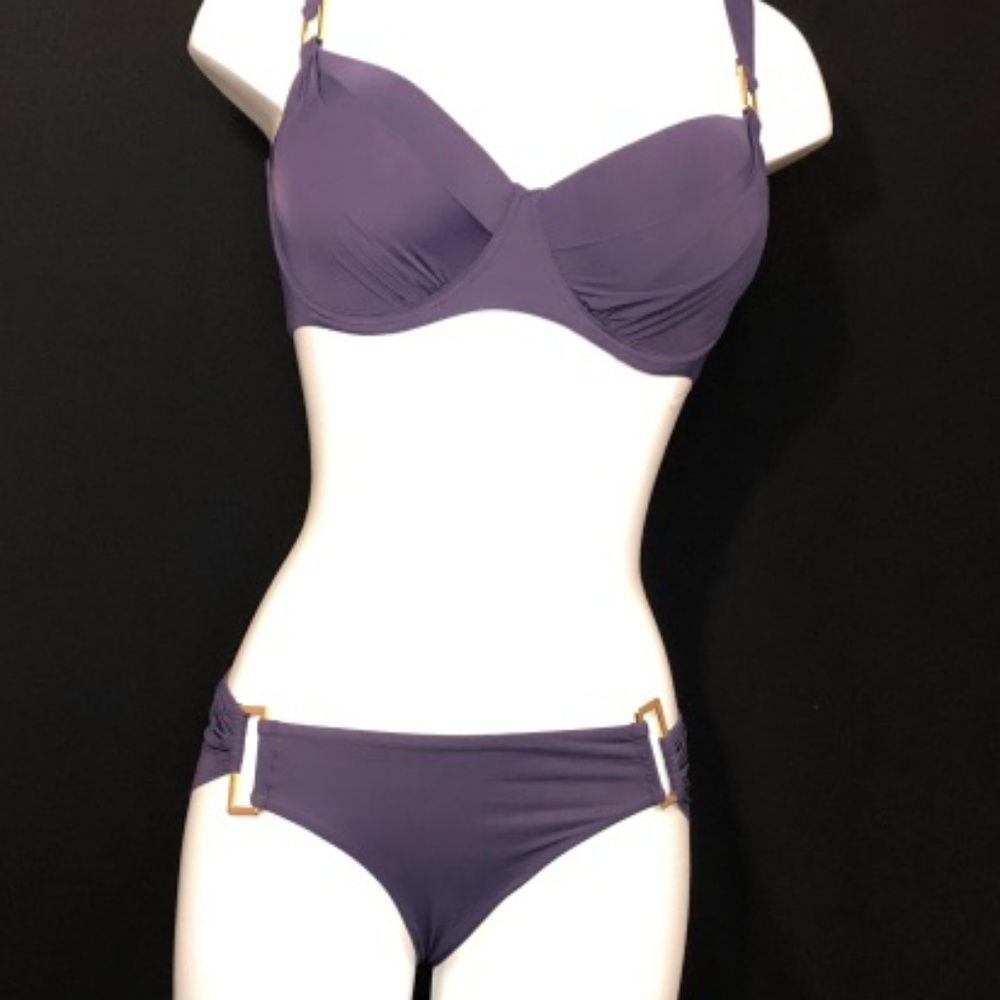 AUBADE BIKINI SWIM BOTTOM - ORCHID - Picture 1 of 5